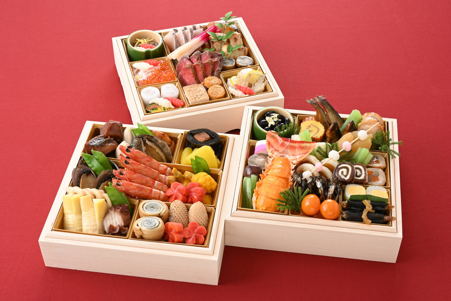 【飲食店受け取り商品】福山ニューキャッスルホテル 和風特製おせち3段重