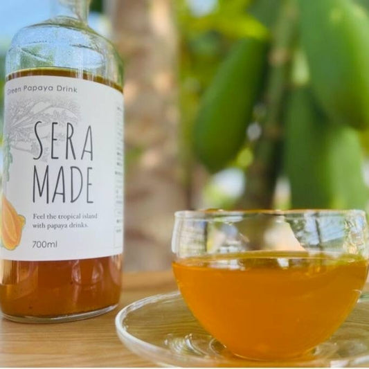 濃厚すぎ!自然の恵みの結晶!もちだ農園の青パパイヤドリンク